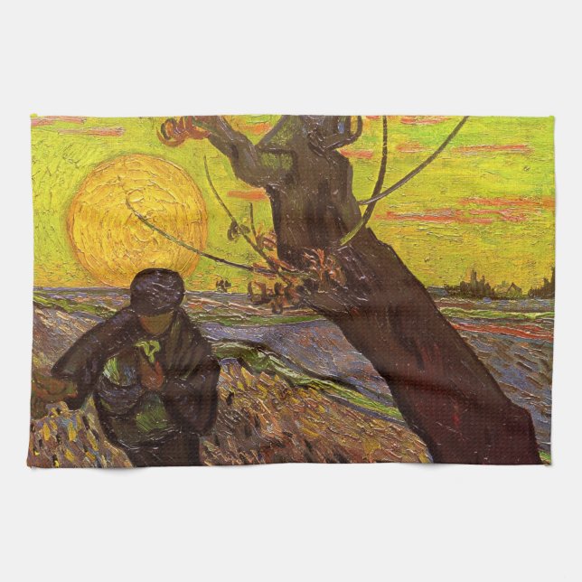 Linge De Cuisine Le Semeur par Vincent van Gogh (Horizontal)