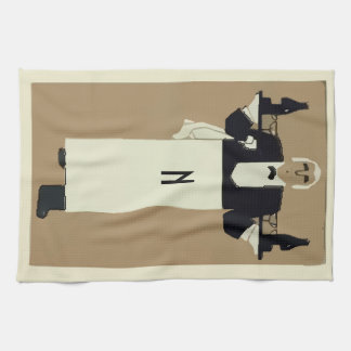 Linge De Cuisine Le serveur sert du vin