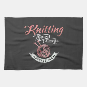 Linge De Cuisine Le tricot M'Empêche De Démêler La Nouveauté