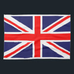Linge De Cuisine Le Union Jack classique<br><div class="desc">Le drapeau de l'Union, ou Union Jack, est le drapeau national du Royaume-Uni. Elle est ainsi appelée parce qu'elle combine les croix des trois pays unis sous une seule souveraineté - les royaumes d'Angleterre et du Pays de Galles, d'Écosse et d'Irlande (bien que depuis 1921 seule l'Irlande du Nord fasse...</div>