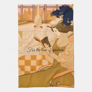 Linge De Cuisine lecteur vintage classique de livres de lecture