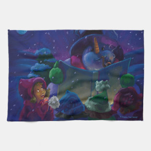 Linge De Cuisine Lecture hivernale