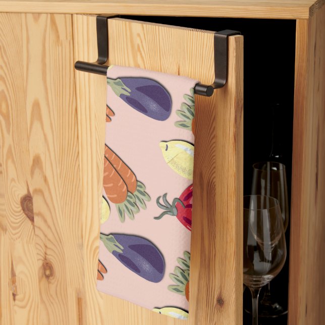 Linge De Cuisine Légumes (Pliage en tiers)