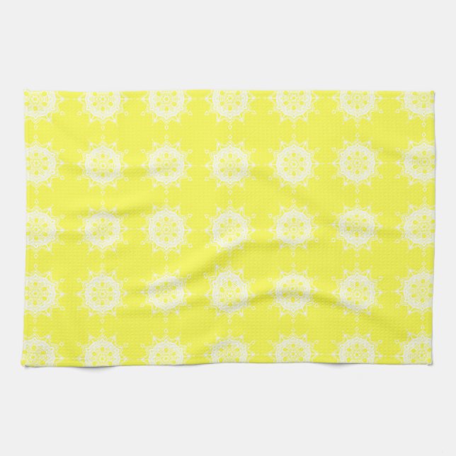 Linge De Cuisine Lemon Mandala (Horizontal)