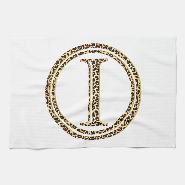 Linge De Cuisine léopard I (Horizontal)