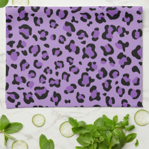 Linge De Cuisine Leopard Print, Léopard Spots, Purple Leopard