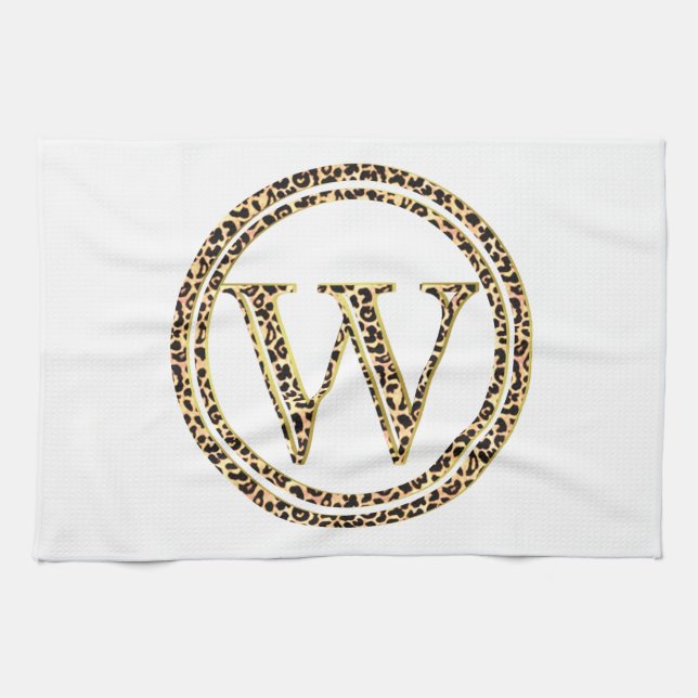 Linge De Cuisine Leopard W (Horizontal)