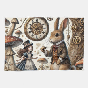 Linge De Cuisine Les Aventures d'Alice au pays des merveilles Lapin