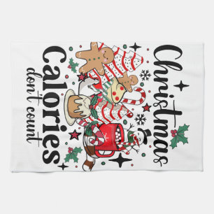 Linge De Cuisine Les calories de Noël ne comptent pas