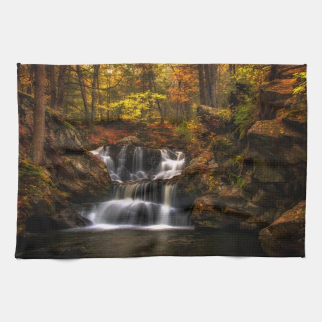 Linge De Cuisine Les cascades | Connecticut Nouvelle-Angleterre (Horizontal)