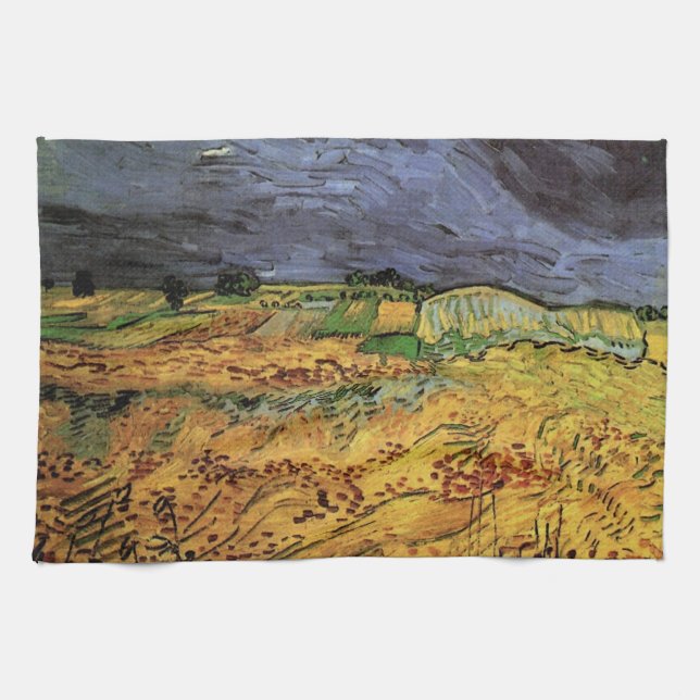 Linge De Cuisine Les Champs de Vincent van Gogh (Horizontal)
