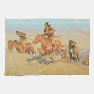 Linge De Cuisine Les Coureurs de Buffalo, Big Horn Basin par Reming