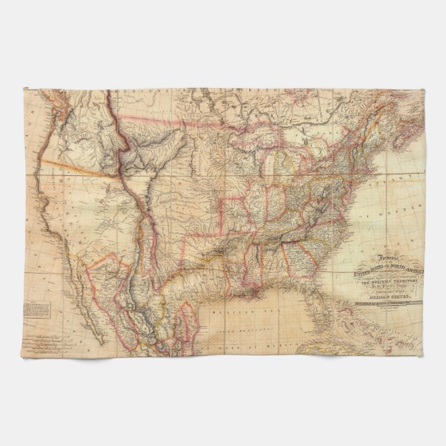 Linge De Cuisine Les Etats-Unis d'Amérique 12 (Horizontal)