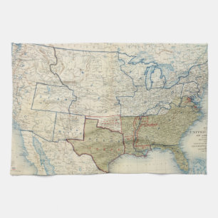 Linge De Cuisine Les Etats-Unis en juin 1861