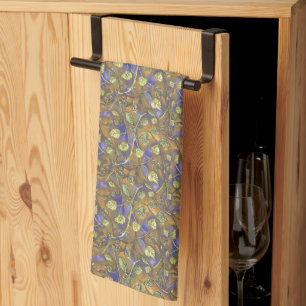 Linge De Cuisine Les Feuilles verts proviennent de la framboise Bus