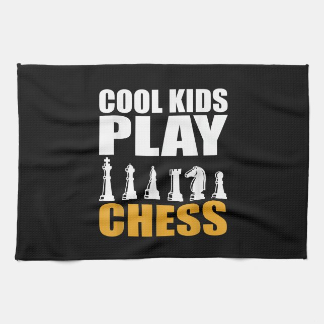Linge De Cuisine Les garçons de Great Chess Kids (Horizontal)