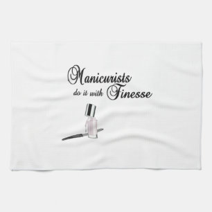 Linge De Cuisine Les Manicuristes Le Font Avec Finesse