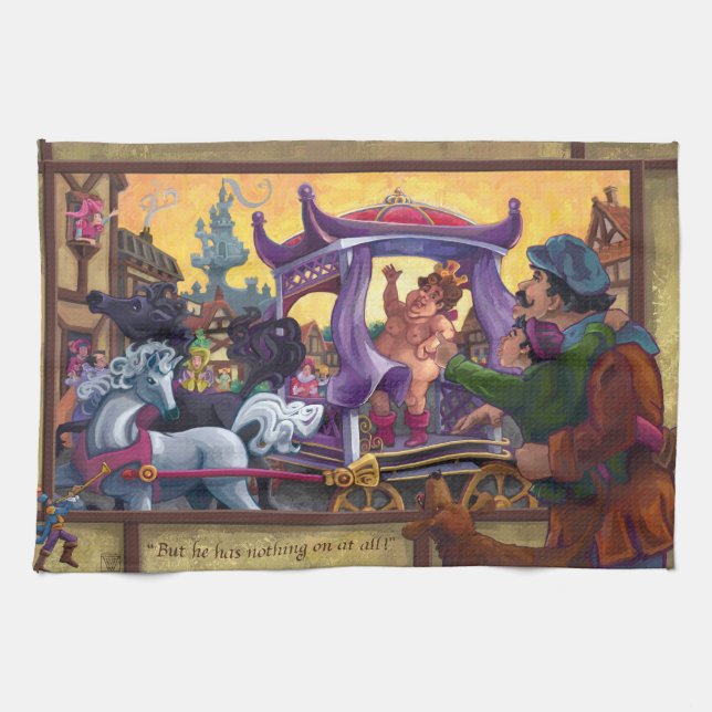 Linge De Cuisine Les nouveaux vêtements de l'empereur (Horizontal)