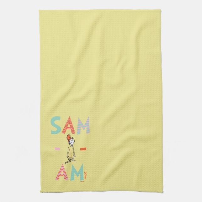Linge De Cuisine Les œufs verts et le jambon | Sam-I-Am (Vertical)