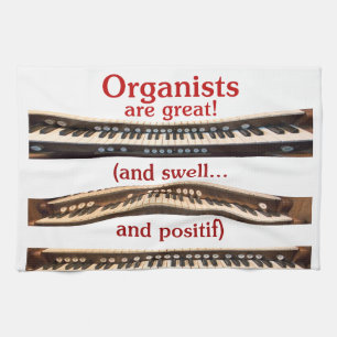 Linge De Cuisine Les organistes sont . . . essuie-main