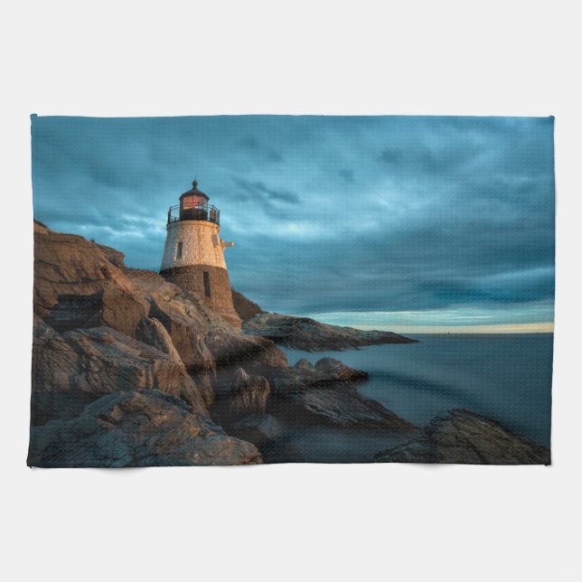 Linge De Cuisine Les phares | Phare de Castle Hill (Horizontal)