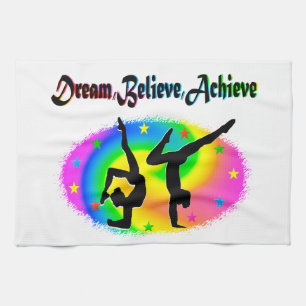 LINGE DE CUISINE LES RÊVES GYMNASTIQUES SE RÉVÈLENT