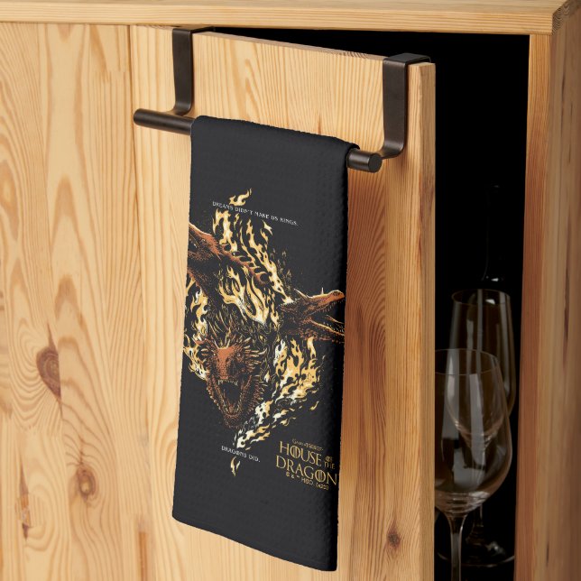 Linge De Cuisine Les rêves ne faisaient pas de nous des rois. Les D (Pliage en tiers)