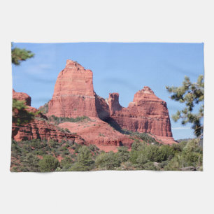 Linge De Cuisine Les roches s'approchent de Sedona, Arizona