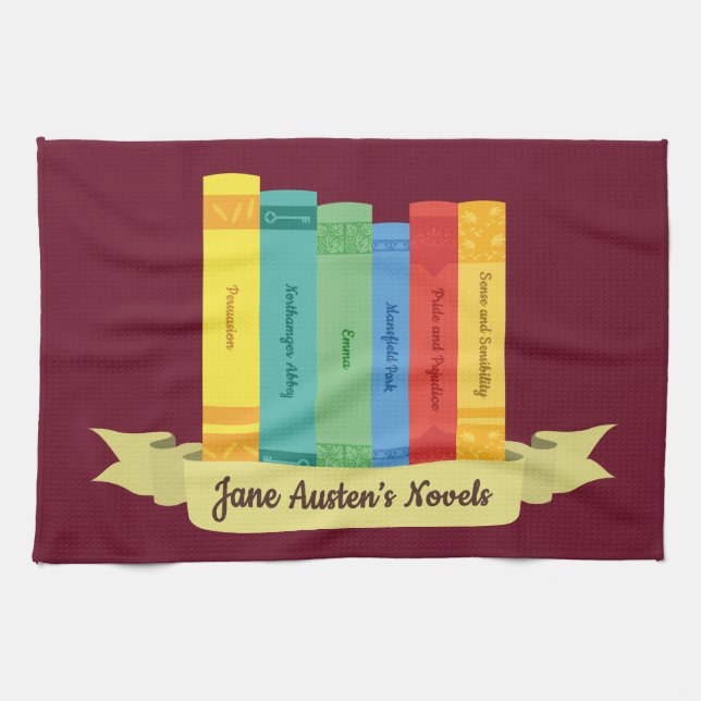 Linge De Cuisine Les romans de Jane Austen III (Horizontal)