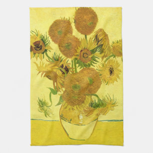 Linge De Cuisine Les tournesols dans le Vase Van Gogh Art