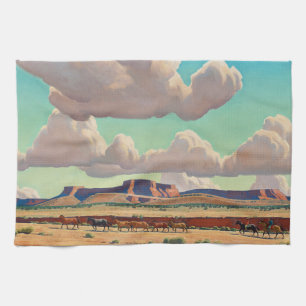 Linge De Cuisine Les vastes terres de Navajo par Maynard Dixon