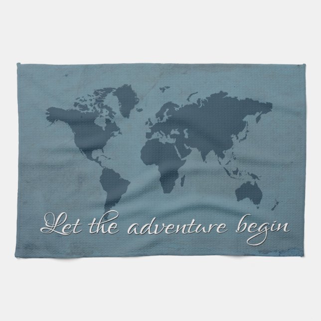 Linge De Cuisine Let the adventure begin (Horizontal)