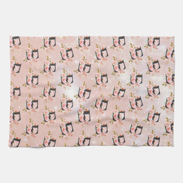 Linge De Cuisine Letter E (Horizontal)