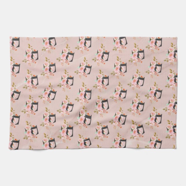 Linge De Cuisine Letter F (Horizontal)