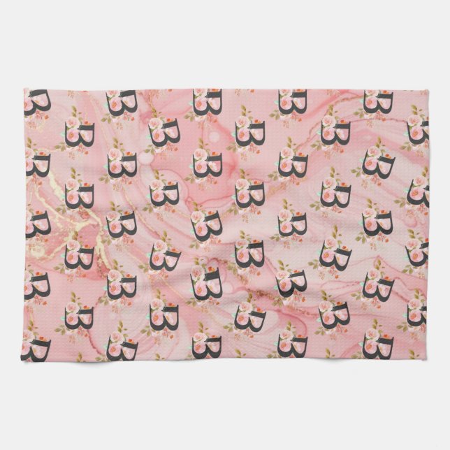 Linge De Cuisine Lettre B (Horizontal)