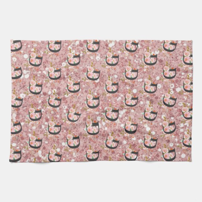 Linge De Cuisine Lettre D (Horizontal)