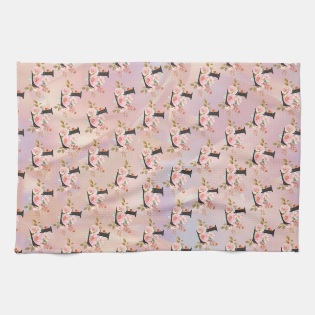 Linge De Cuisine Lettre L (Horizontal)