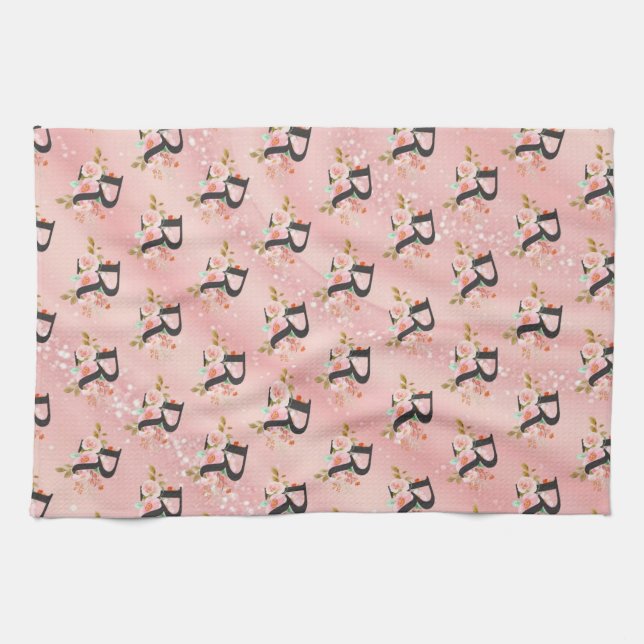 Linge De Cuisine Lettre R (Horizontal)