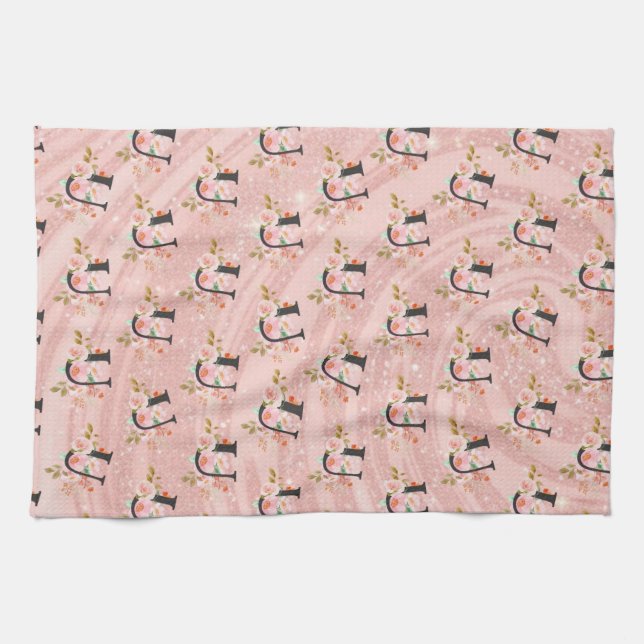 Linge De Cuisine Lettre U (Horizontal)