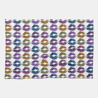 Linge De Cuisine Lèvres colorées élégantes #3