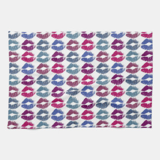 Linge De Cuisine Lèvres colorées élégantes #7