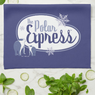 Linge De Cuisine L'Express polaire   Ours polaires Retro Graphisme