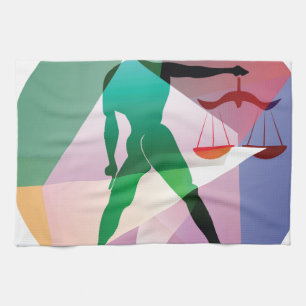 Linge De Cuisine libra abstraite