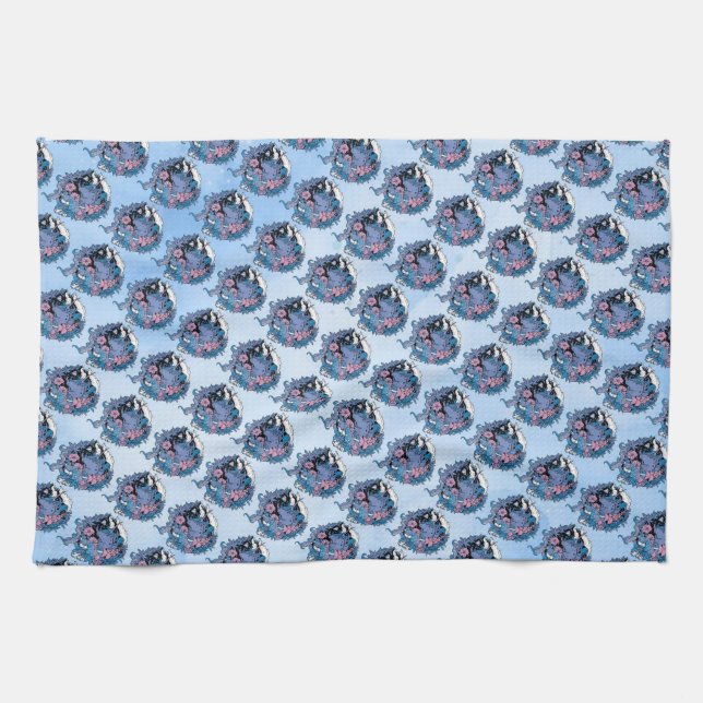 Linge De Cuisine Licorne (Horizontal)