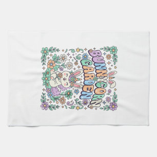 Linge De Cuisine Licorne Bunnycorn Jardin Kawaii Typographie Design