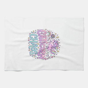 Linge De Cuisine Licorne Caticorne Chaos Mignon Produit Graphique P