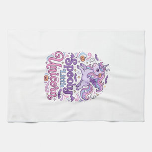 Linge De Cuisine Licorne Chemise de Style Rétro Petite Licorne Effr