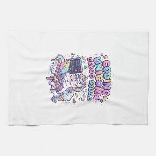 Linge De Cuisine Licorne Coding Licorne Debug Squad Marché Charmant