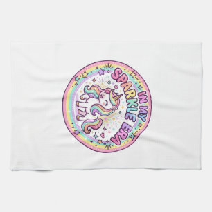 Linge De Cuisine Licorne Dans Mon Ère Étincelante Impression Drôle