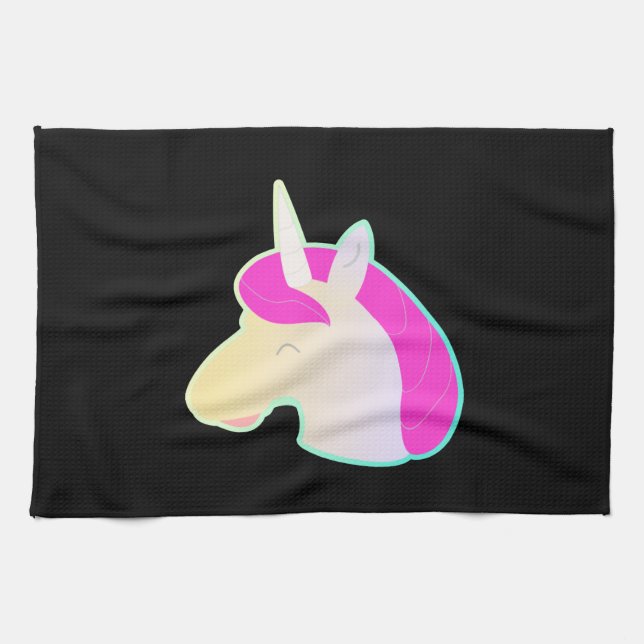 Linge De Cuisine licorne de style comique ! (Horizontal)
